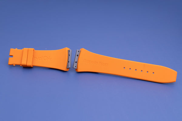 Load image into Gallery viewer, Audemars Piguet BR.403.734.070CA  M Orange Rubber Strap FCD23713
