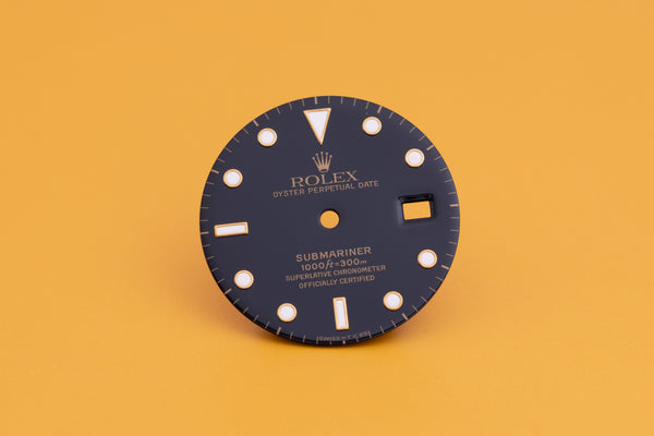 Load image into Gallery viewer, Rolex Submariner Black T &lt; 25 Dial for model 16613 - 16618 FCD23724
