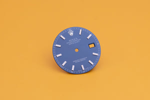Rolex Mens Datejust Blue Lumi Stick Dial for 116234 - 116200 MINT FCD23760