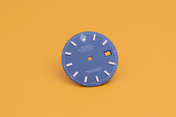 Load image into Gallery viewer, Rolex Mens Datejust Blue Lumi Stick Dial for 116234 - 116200 MINT FCD23760
