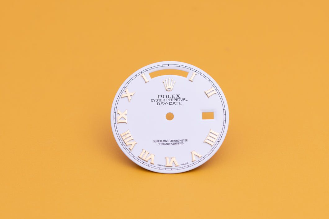 Rolex Day-Date White Roman dial for model 118238 FCD23762
