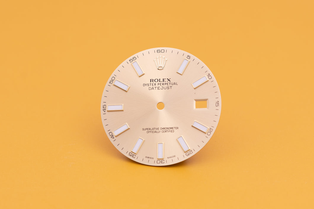 Rolex Datejust II Champagne Index marker dial for model 116333 FCD23773