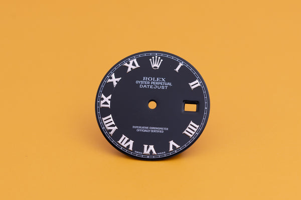 Load image into Gallery viewer, Rolex Mens Bold Black Roman dial for model 16234 - 116234 FCD23789
