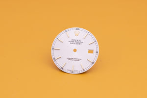 Rolex Datejust Silver Stick marker dial for model 16233 FCD23890