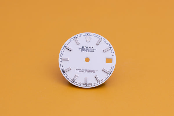 Load image into Gallery viewer, Rolex Midsize White Index dial for model 178274 FCD23902
