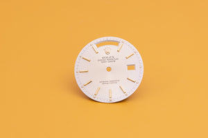 Rolex Day-Date Faded Silver Stick dial for 18038 FCD23950
