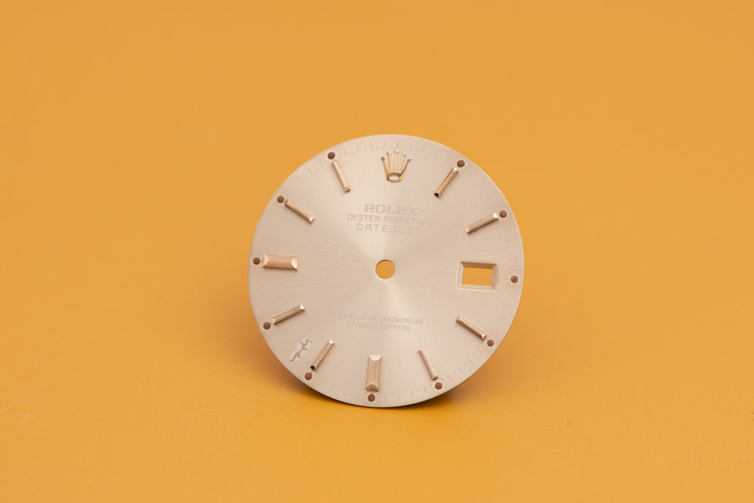 Rolex Datejust Polar Stick Dial ( Imperfection ) for model 16013 FCD23972