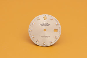 Rolex Datejust Champagne Diamond dial for model 16013 - 16233 FCD23979