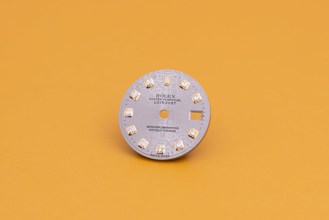 Rolex Ladies Slate Jubilee Diamond Dial for 69173 - 69178 FCD23998