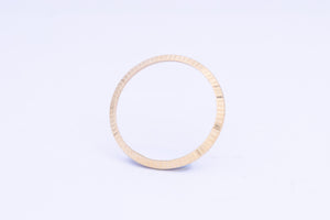 Rolex 18k Yellow Gold Fluted Bezel for 116233 6.08g FCD24044
