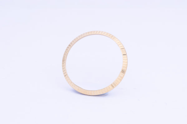 Load image into Gallery viewer, Rolex 18k Yellow Gold Fluted Bezel for 116233 6.08g FCD24044
