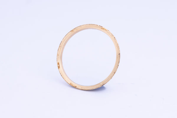 Load image into Gallery viewer, Rolex 18k Yellow Gold Fluted Bezel for 116233 6.08g FCD24044
