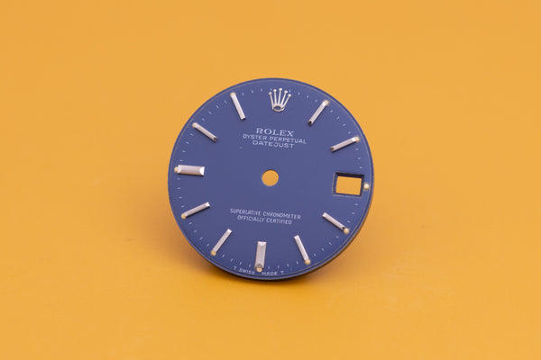 Load image into Gallery viewer, Rolex Midsize Blue Stick marker dial for model 6827 - 68274 FCD24067
