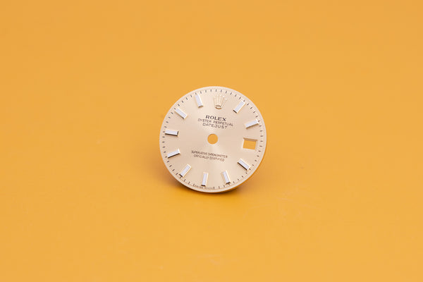 Load image into Gallery viewer, Rolex Ladies Datejust Champagne Index dial for model 179173 FCD24070
