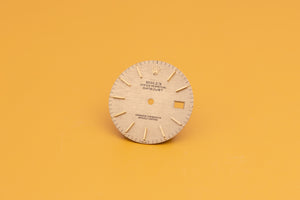 Rolex Datejust Champagne Linen stick marker dial for model 16013 FCD24080