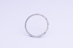 Rolex White Gold Fluted Bezel for model 16234 5.3g FCD24088