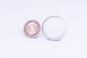 Rolex Midsize Pink Arabic dial and Bezel for 177200 FCD24126