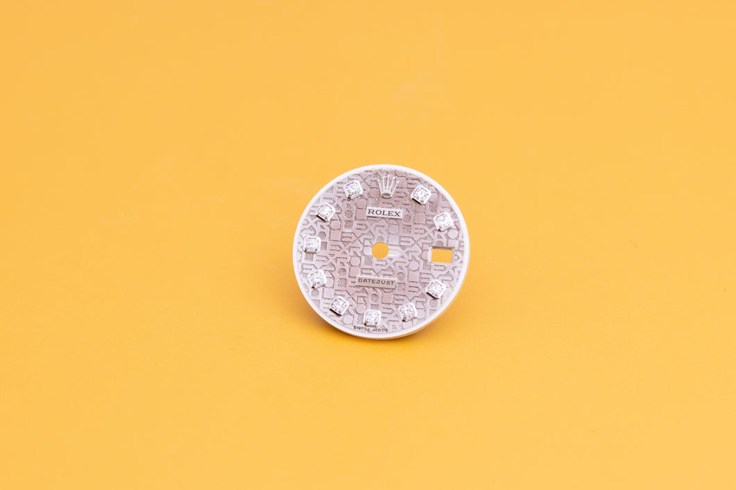 Rolex Datejust Silver Jubilee diamond dial ( faded ) for model 69174 FCD24156