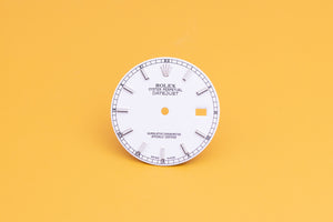 Rolex Mens White Lumi Index dial for model 116234 116200 FCD24164