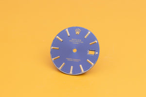 Rolex Date Blue Stick marker dial for model 15013 FCD24187