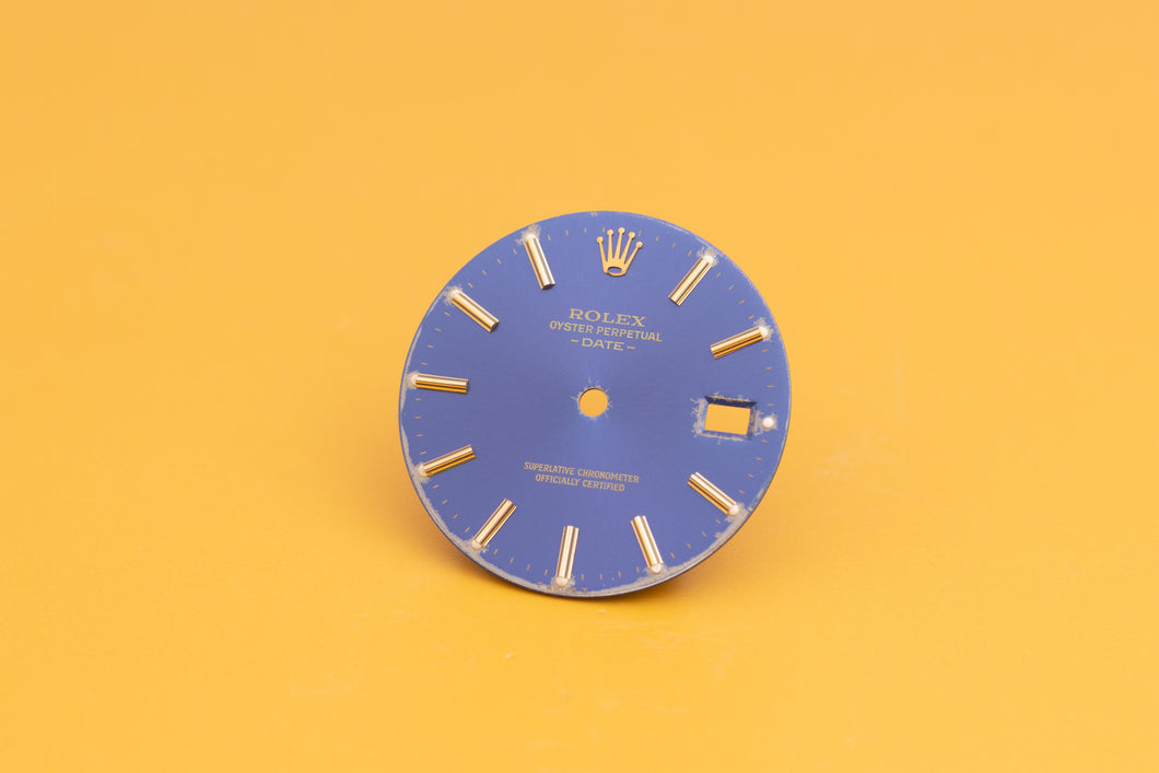 Rolex Date Blue Stick marker dial for model 15013 FCD24187