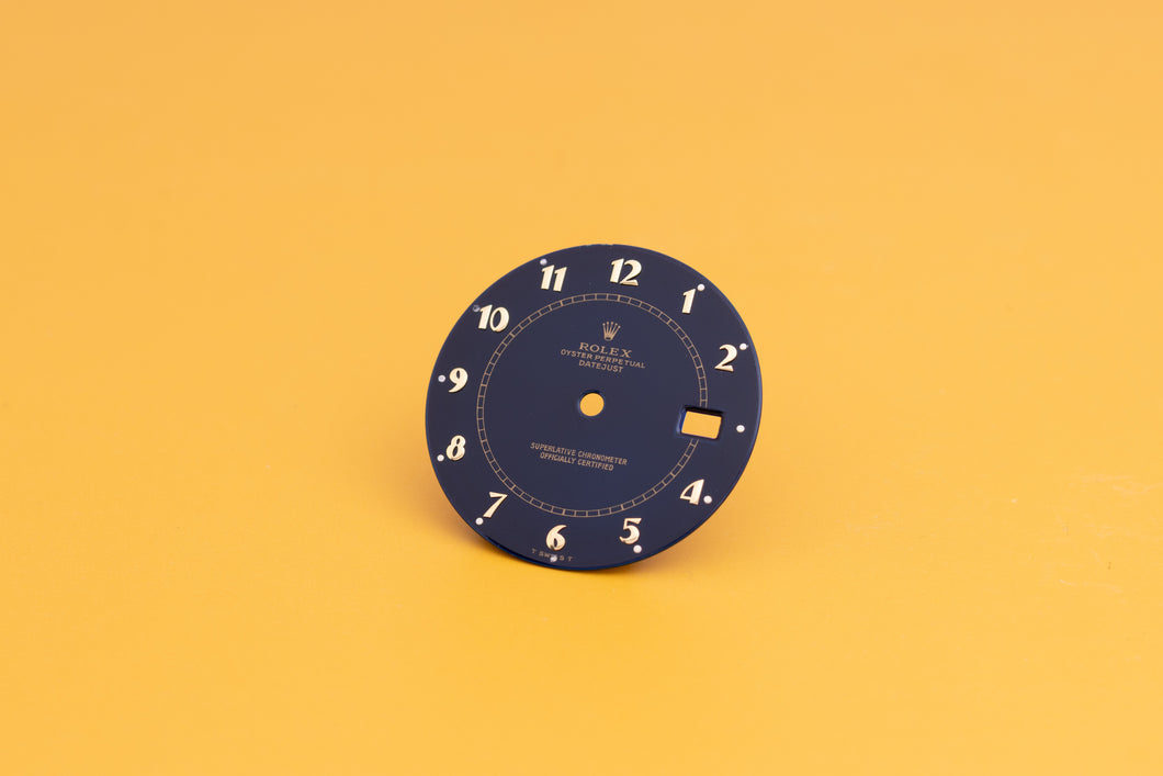 Rolex Datejust Blue boiler Gauge Dial for model 16013 FCD24230