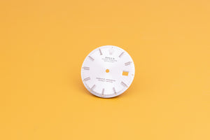 Rolex Datejust Silver WIDE BOY Stick dial for model 1601 FCD24282