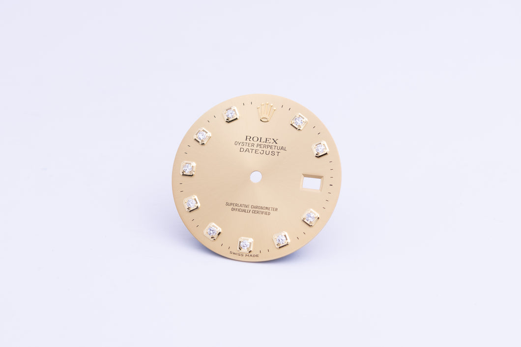 Rolex Mens Champagne New Style Diamond Dial for model 16233 - 116233 FCD24440