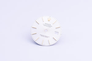 Rolex Datejust Silver Stick marker dial for model 16013 FCD24507