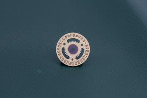 Rolex champagne Date disc for caliber 2135 FCD24648