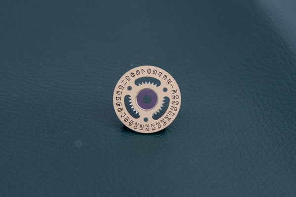 Load image into Gallery viewer, Rolex champagne Date disc for caliber 2135 FCD24648
