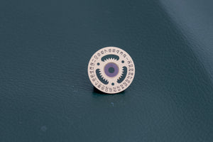 Rolex champagne Date disc for caliber 2135 FCD24649