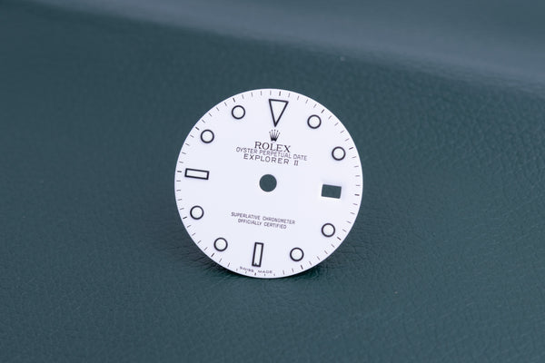 Load image into Gallery viewer, Rolex Explorer II White Swiss Made Dial for 16570 - 16550 FCD24720
