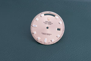 Rolex Day-Date II RG Rose 8-2 Diamond dial for model 218235 FCD24791