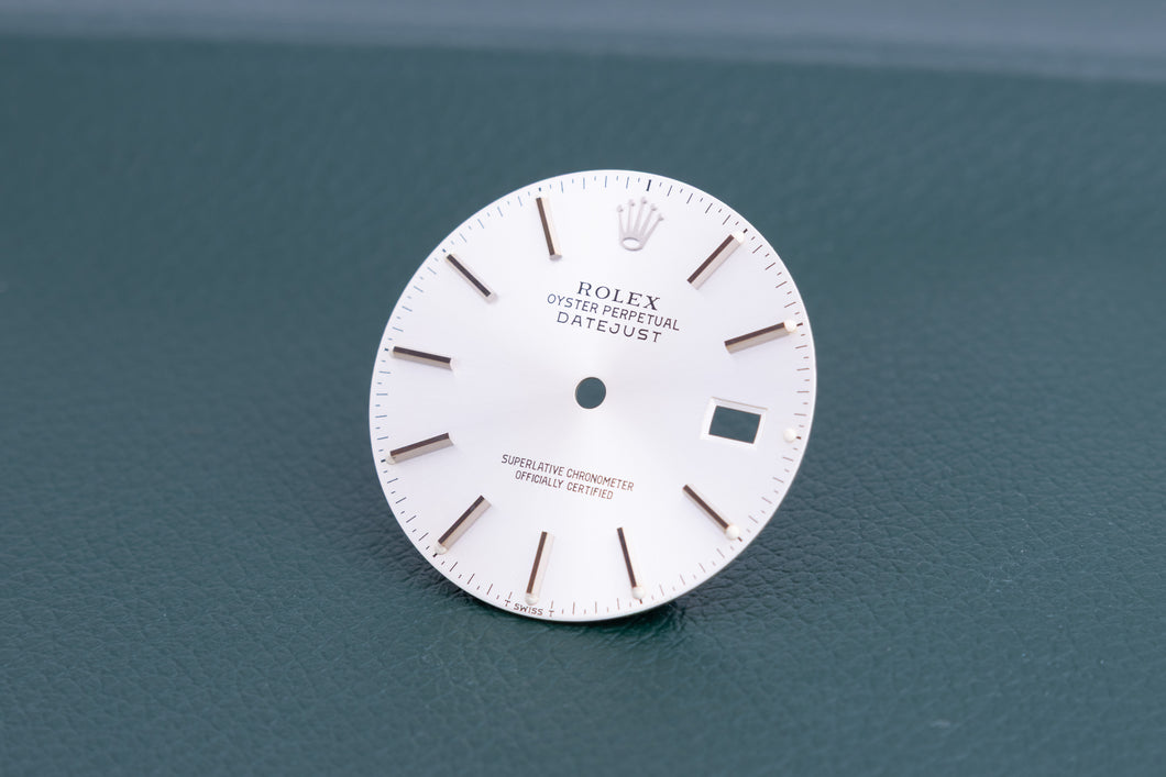 Rolex Datejust Silver Stick dial for model 16014 - 16030 FCD24844