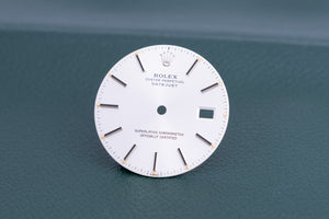 Rolex Datejust Silver stick Dial for model 16014 - 16030 FCD24859