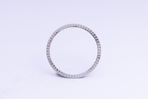 Load image into Gallery viewer, Rolex Datejust Engine Turned Bezel for model 1601 - 1603 FCD24872
