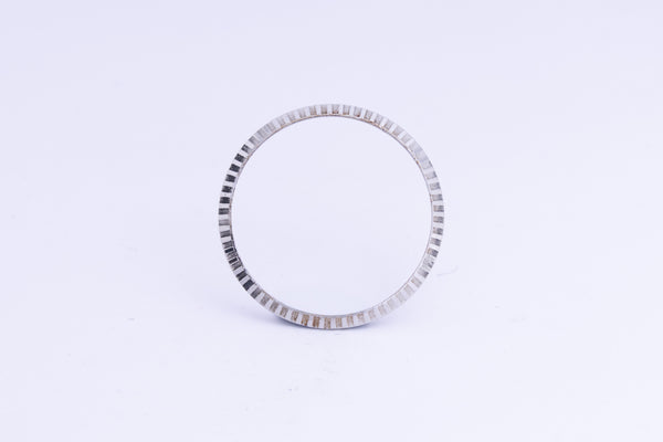 Load image into Gallery viewer, Rolex Datejust Engine Turned Bezel for model 1601 - 1603 FCD24970
