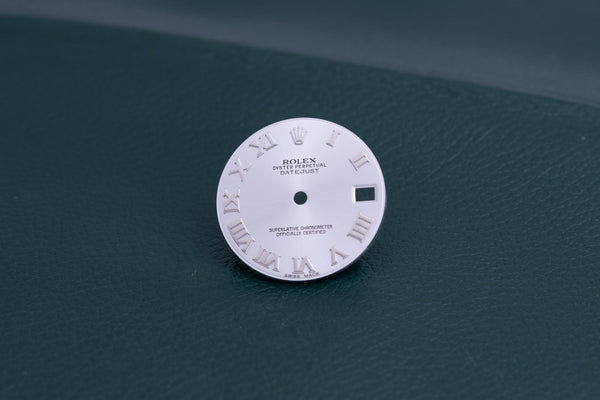 Load image into Gallery viewer, Rolex Midsize Bold Rhodium Roman dial for 178240 - 178274 FCD24992
