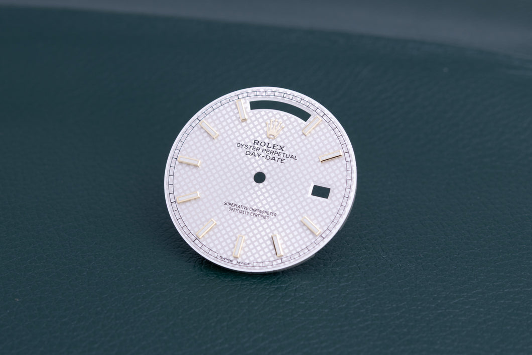Rolex Daydate 40mm Silver Motif Dial for 228238 FCD24993