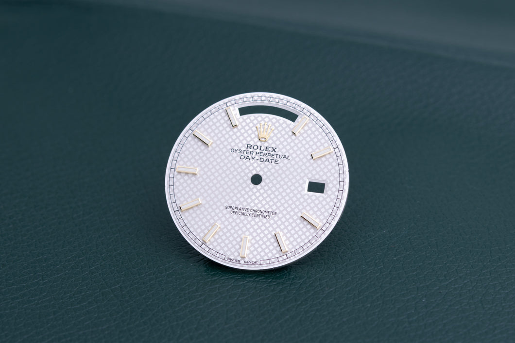 Rolex Daydate 40mm Silver Motif Dial for 228238 FCD25037