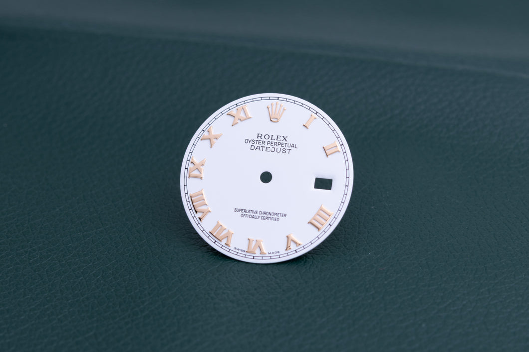 Rolex Datejust White Roman Dial for model 116231 FCD25112