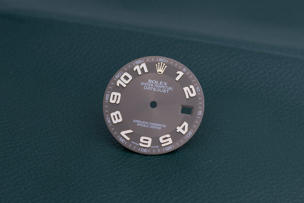 Load image into Gallery viewer, Rolex Datejust Brown Arabic dial for model 116233 FCD25119
