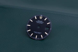 Rolex Mens Datejust Black Lumi Stick Dial for 116233 FCD25123