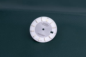 Rolex Mens Silver Tuxedo Index dial for model 116233 FCD25130