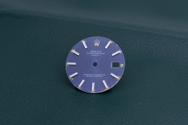 Load image into Gallery viewer, Rolex Date Spotted Tropical Blue Index dial for model 15200 - 15210 FCD25136
