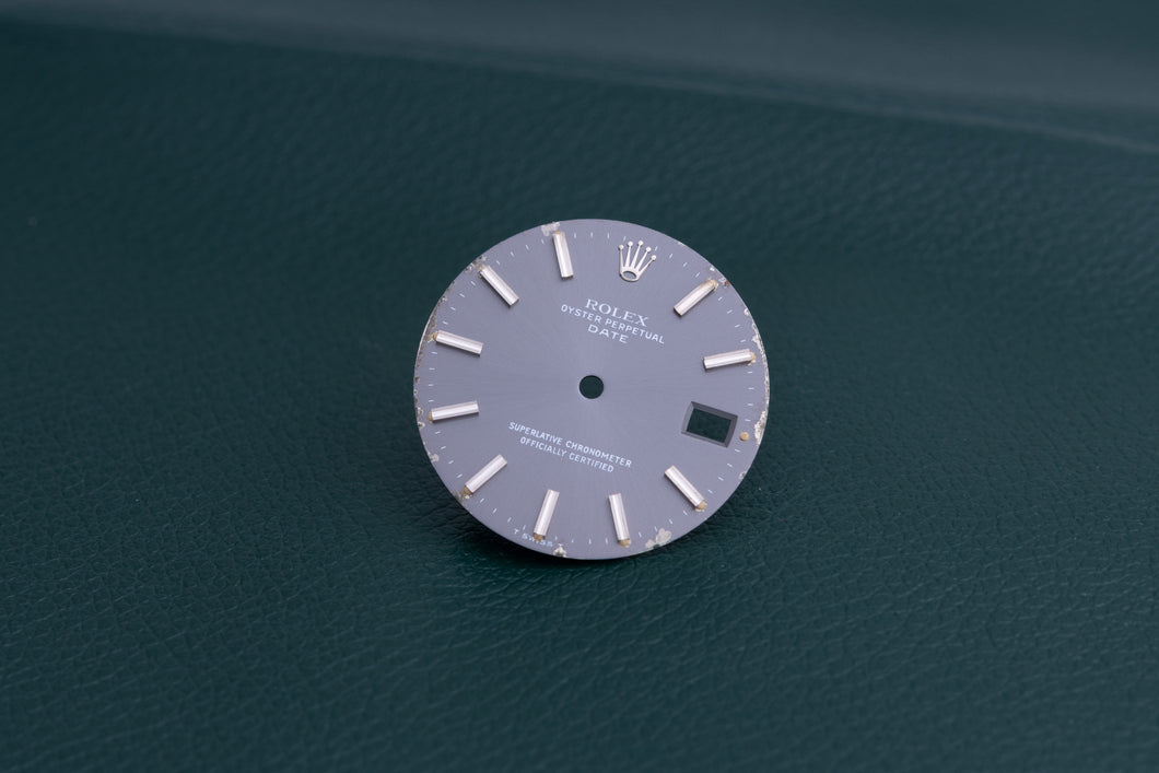 Rolex Non Quickset Date Slate Index dial for model 1500 - 1503 FCD25137