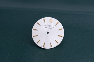 Rolex Air-King Silver Spear Marker dial for model 5500 - 5507 W Hands FCD25139