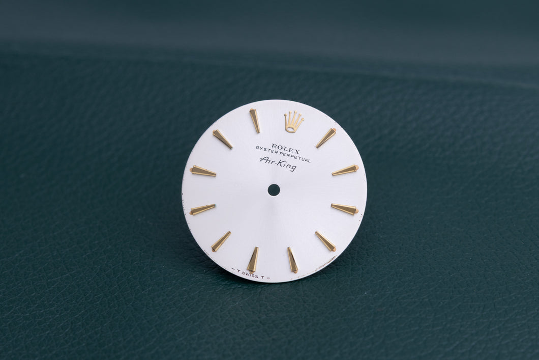 Rolex Air-King Silver Spear Marker dial for model 5500 - 5507 W Hands FCD25139
