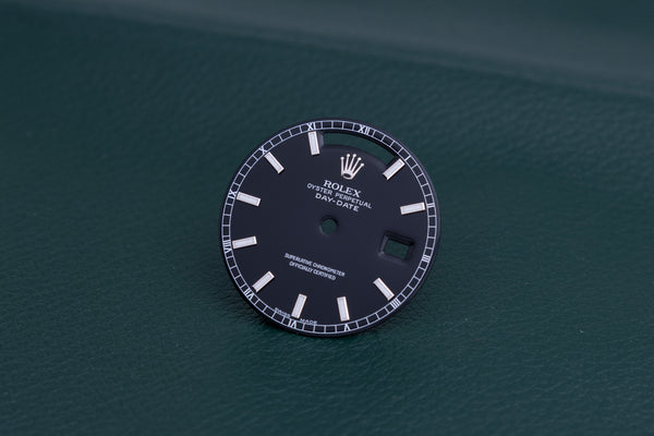 Load image into Gallery viewer, Rolex Day-Date Black Lumi Dial for 118239 FCD25144
